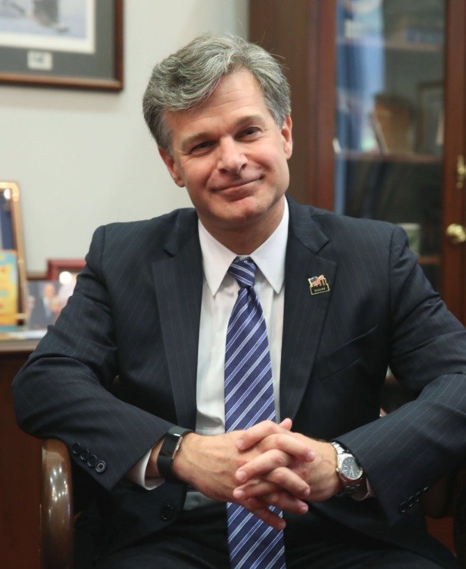 Šéf FBI Chris Wray