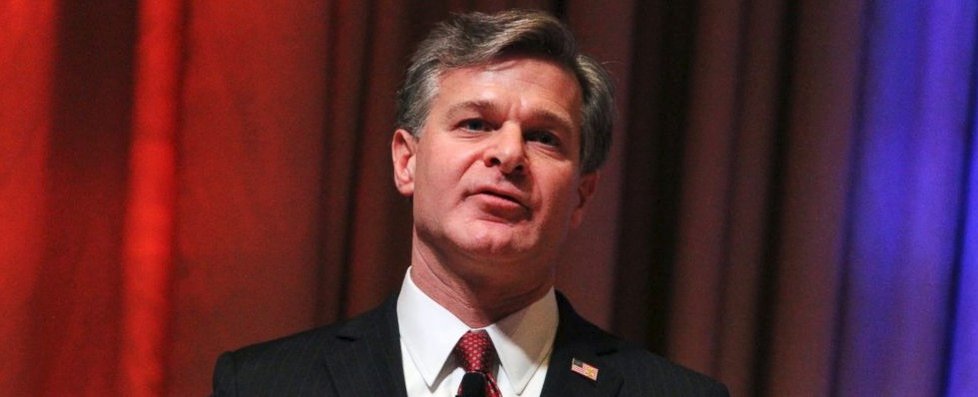 Šéf FBI Chris Wray