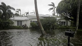 Hurikán Irma udeřil na USA.