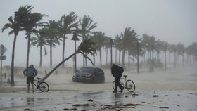 Hurikán Irma udeřil na USA.