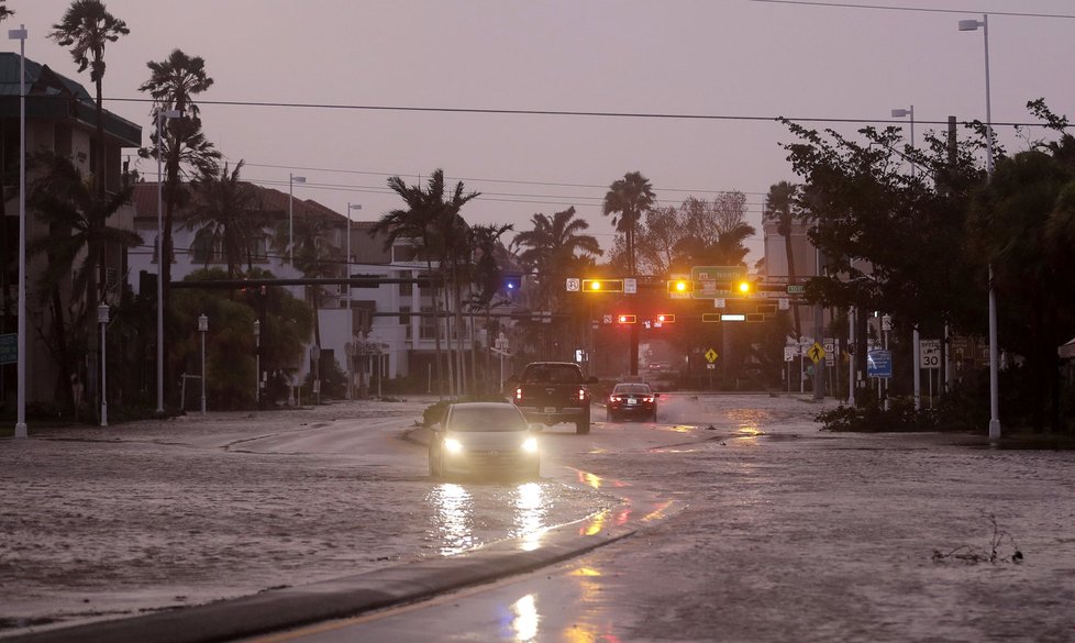 Hurikán Irma udeřil na USA.