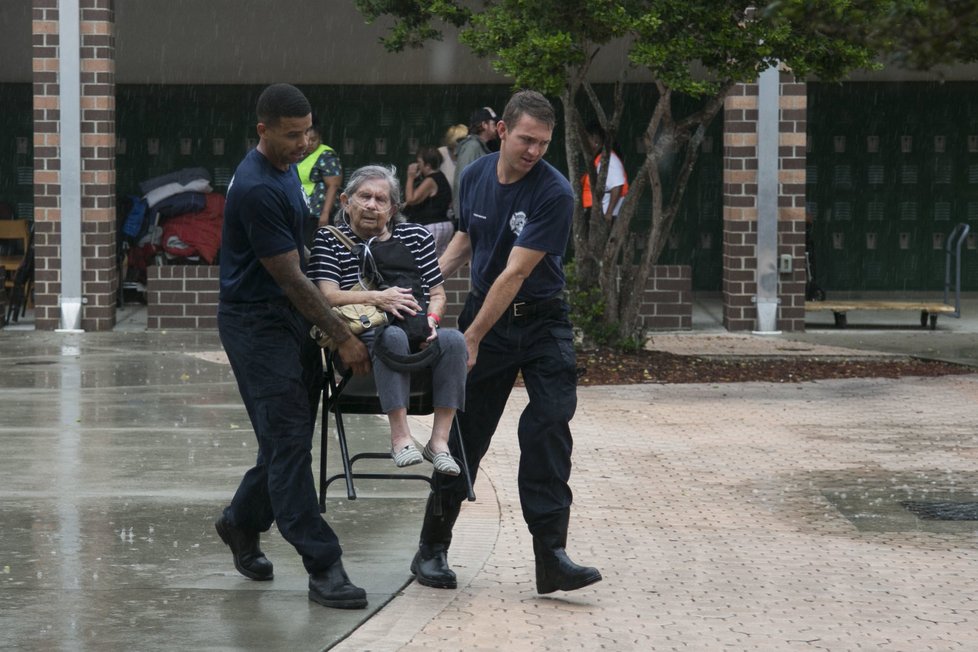 Loňské řádění hurikánu Irma v USA