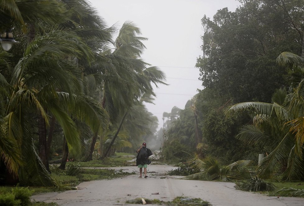 Hurikán Irma udeřil na USA