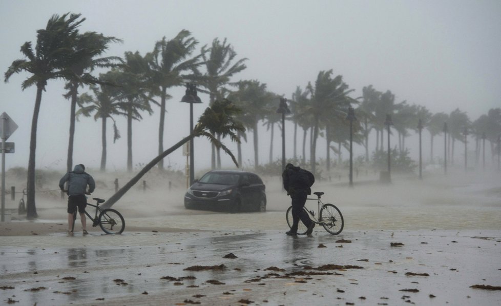 Hurikán Irma udeřil na USA