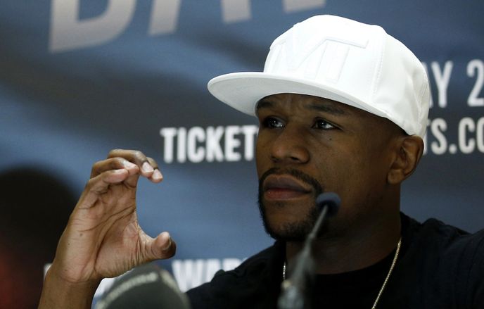 Floyd Mayweather patří k největším hvězdám světového sportu Floyd Mayweather patří k největším hvězdám světového sportu