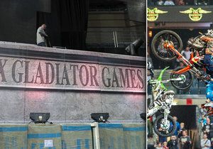 Do Prahy se vrátila akce FMX Gladiator Games.