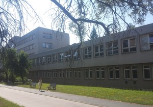 Takto vypadá v současnosti Psychiatrická klinika FN Brno. V přízemí nejdou otevřít okna.