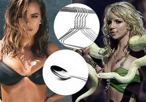 Bizarní fobie hvězd: Kardashianka i Britney se bojí lžiček, ramínek či pupíků!