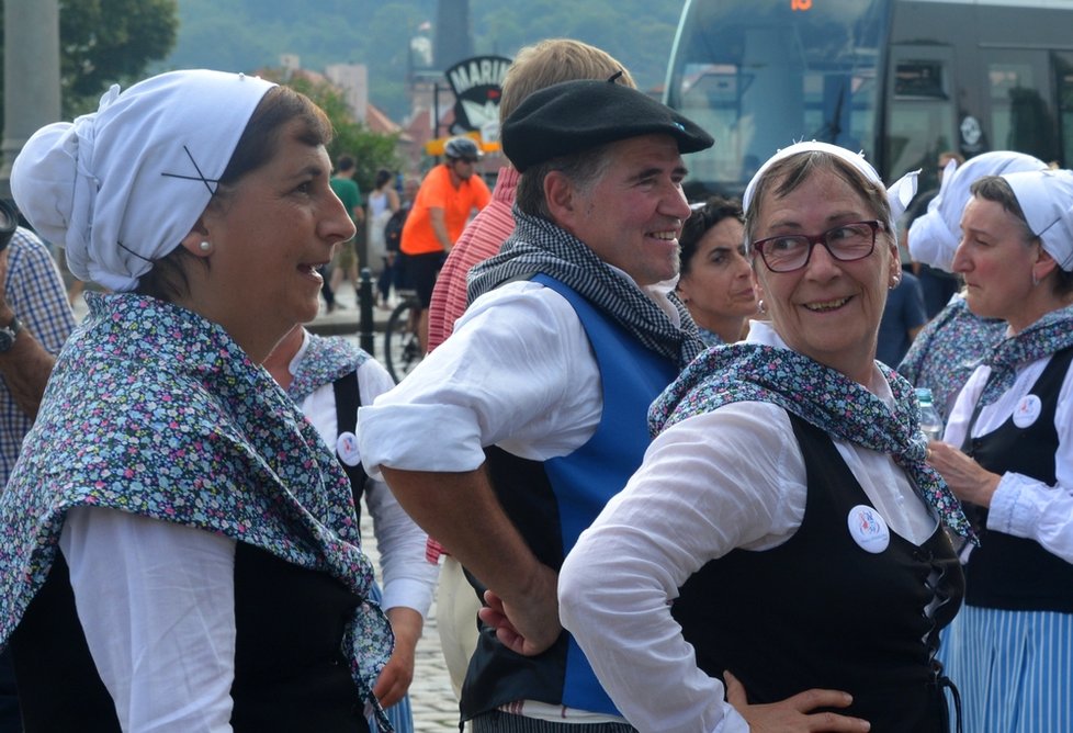 Pražské folklorní dny oživily metropoli.