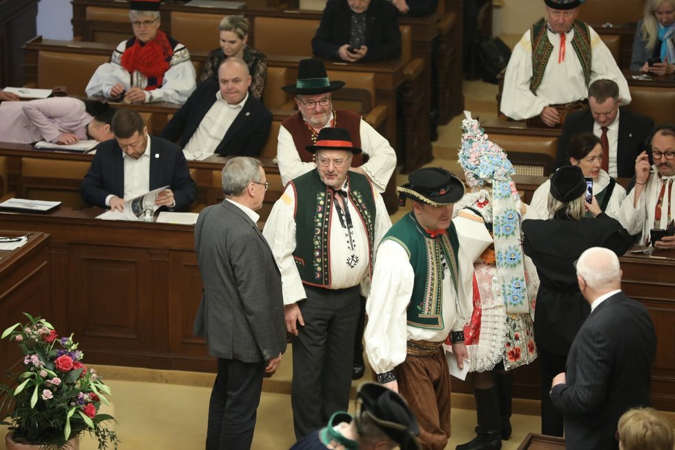 Folklórní den ve Sněmovně (27.2.2024)
