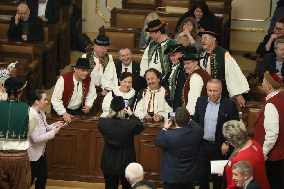 Folklórní den ve Sněmovně (27.2.2024)