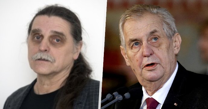 Právník Pavel Foltán (vlevo) a prezident Miloš Zeman
