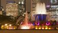 Buckinghamská fontána, Chicago, Illinois, USA
