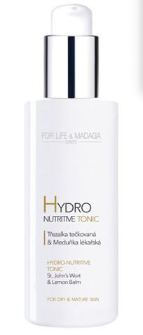 Pleťové tonikum Hydro-Nutritive, For Life and Madaga, 259 Kč (200 ml)