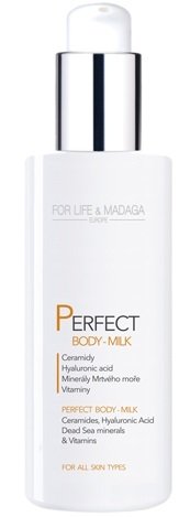 Tělové mléko Perfect Body Milk, For Life and Madaga, 334 Kč (200 ml), koupíte na www.forlifemadaga.com