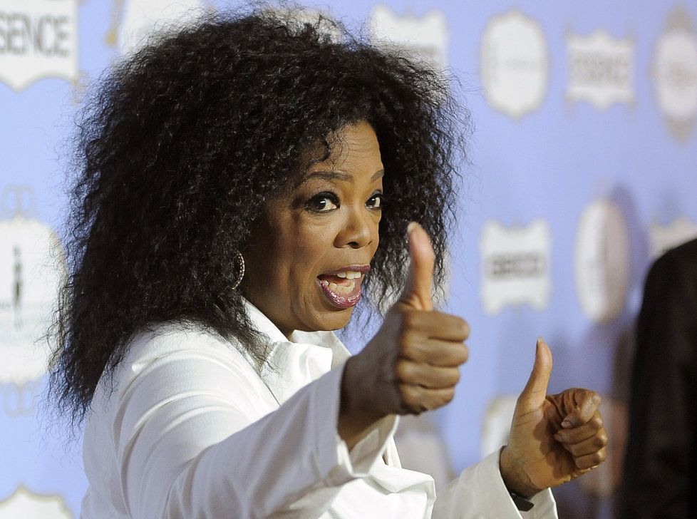Oprah Winfrey je nejvlivnější celebrita.