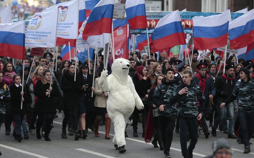 Putin i Rusové včera slavili Den národní jednoty.