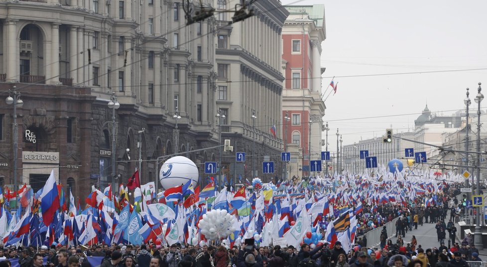 Putin i Rusové včera slavili Den národní jednoty.