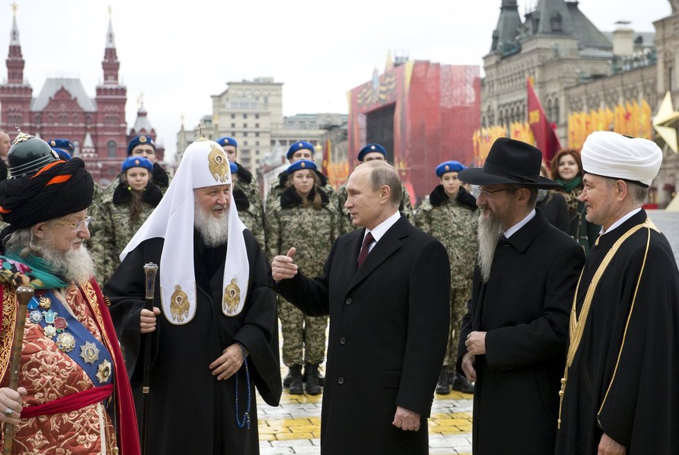 Putin i Rusové včera slavili Den národní jednoty.