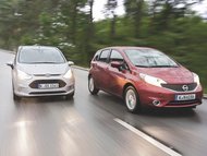 Ford B-Max 1.6 TDCi vs. Nissan Note 1.5 dCi