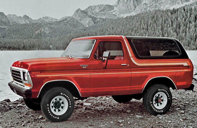 Ford Bronco Wagon 4x4 Ranger XLT Pkg. (1978)