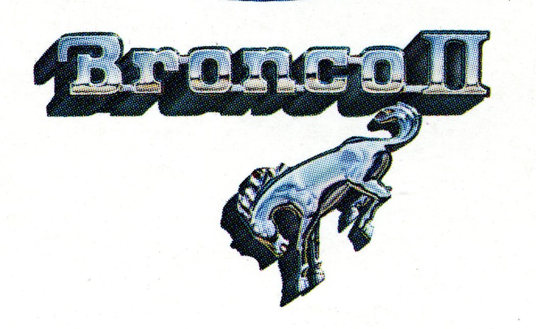 1985 Ford Bronco logo