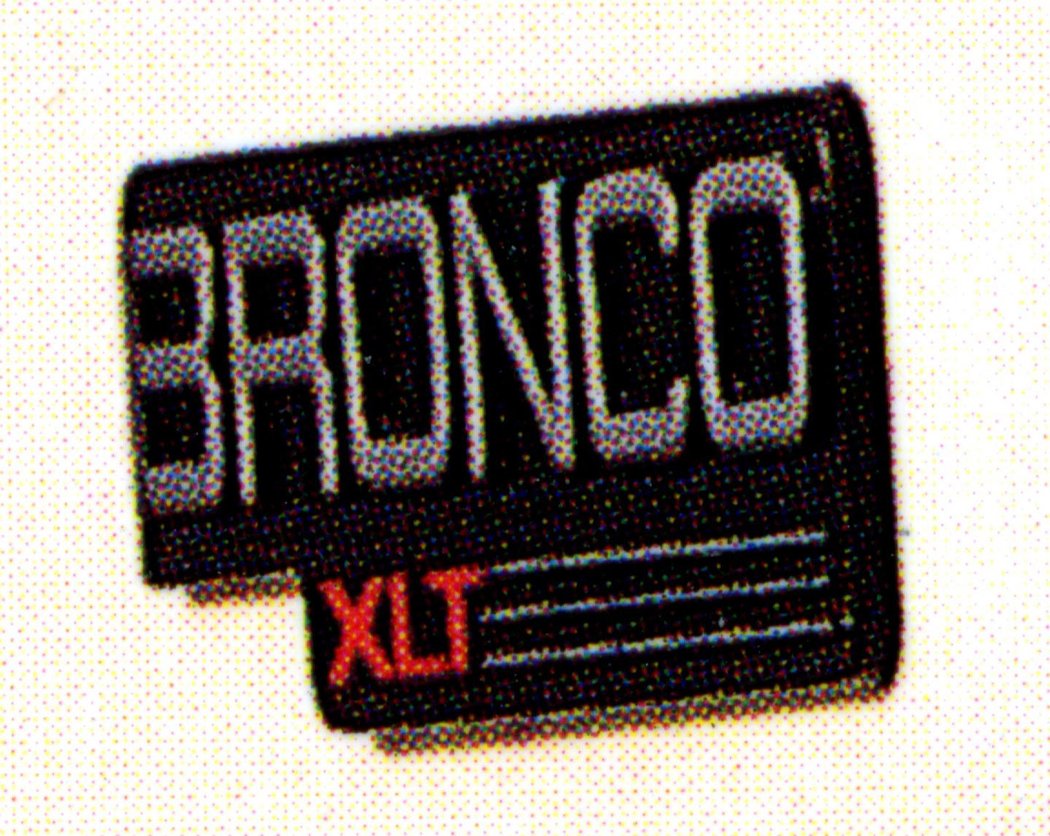 1993 Ford Bronco logo