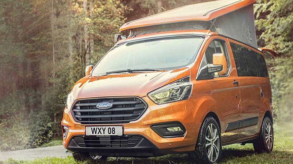 Ford Transit Custom Nugget pro toulavé dobrodruhy dostal novou tvář