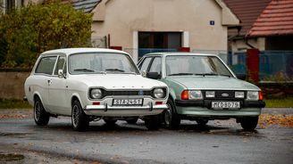 Ford Escort Turnier 1.1 a Ford Escort 1.6 CVH Ford Escort Turnier 1.1 a Ford Escort 1.6 CVH