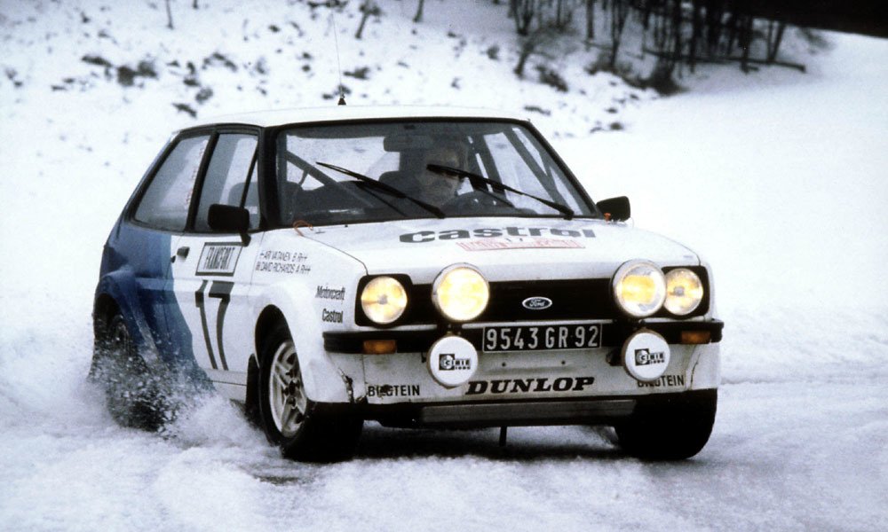 Dva Fordy Fiesta debutovaly v roce 1979 na rallye Monte Carlo a skončili celkově na 10. a 13. místě.