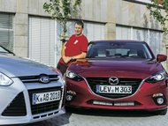 Ford Focus 2.0 TDCi vs. Mazda 3 Skyactiv-D