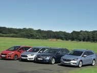 Ford Focus Kombi vs. Kia Cee´d SW vs. Opel Astra ST vs. Škoda Octavia Combi