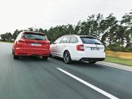 Ford Focus ST Kombi vs. Škoda Octavia RS TSI Combi