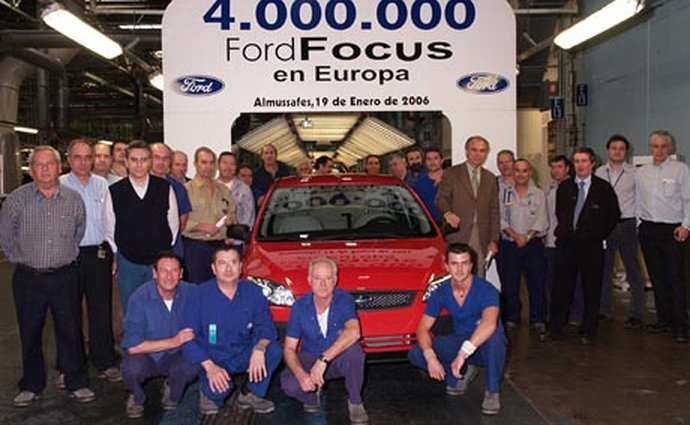 4 miliony Fordů Focus vyrobených v Evropě