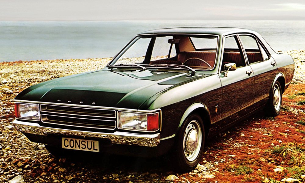 Jméno Ford Consul bylo znovu použito v roce 1972 pro levnější verzi modelu Ford Granada.