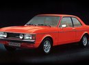 Dvoudveřový Ford Granada z roku 1972. Tudor byl alternativou k rovněž vyráběnému kupé.