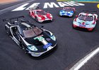 Ford GT se loučí s Le Mans v barvách slavných GT40 