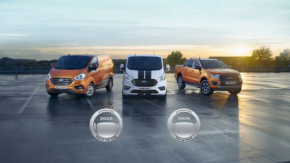 Ford získal ocenění International Van of the Year 2020 a International Pick-up Award 2020