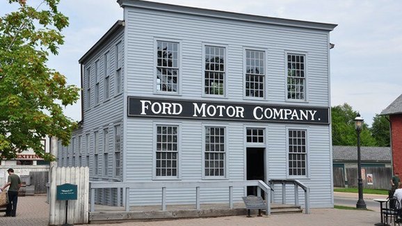 Zde původně stála první továrna Fordu: Závod Ford Mack Avenue teď vypadá úplně jinak
