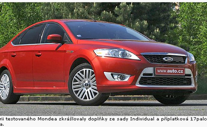 ford mondeo strednitrida testy