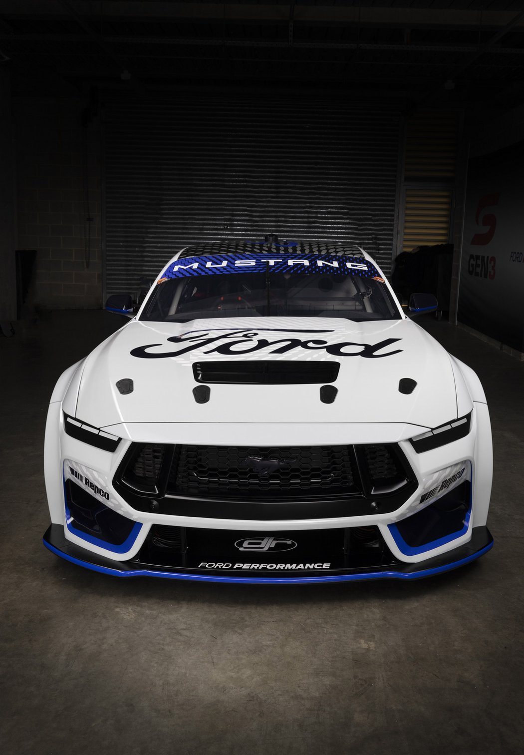 Ford Mustang GT Supercars Race Car