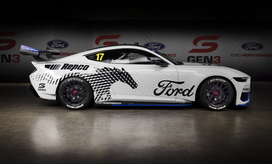 Ford Mustang GT Supercars Race Car