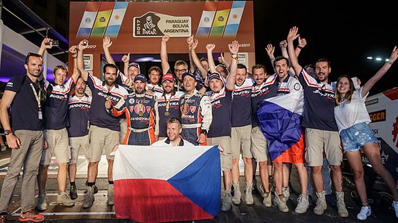 Dakar 2017: Loprais nejlepším Čechem