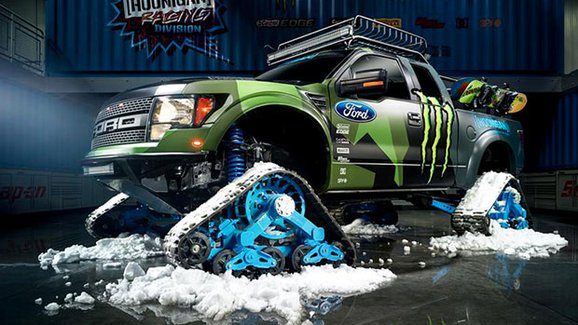 Ford Raptor Trax je novou hračkou Kena Blocka