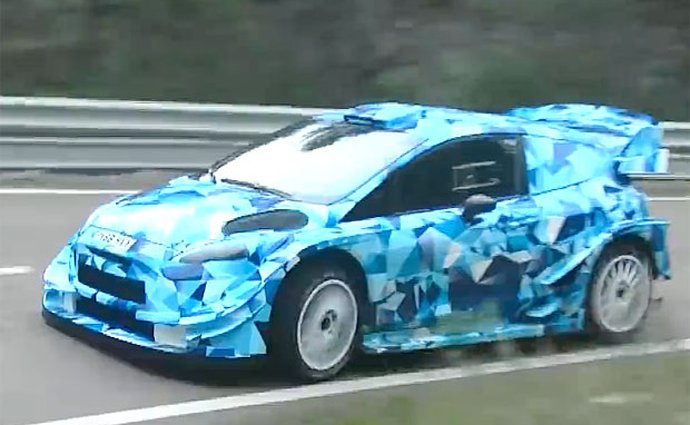 Tohle je nová generace Fordu Fiesta. Zatím jako speciál pro WRC