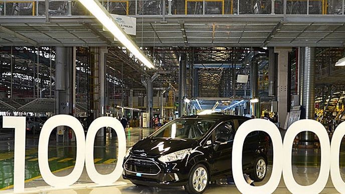 Ford vyrobil B-Max s pořadovým číslem 100.000 (+video) Ford vyrobil B-Max s pořadovým číslem 100.000 (+video)