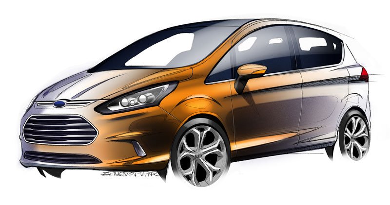 Ford B-Max Concept (3/2011)