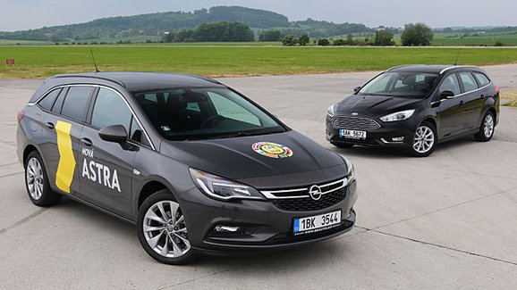 TEST Ford Focus kombi 1.5 EcoBoost vs. Opel Astra ST 1.4 Turbo