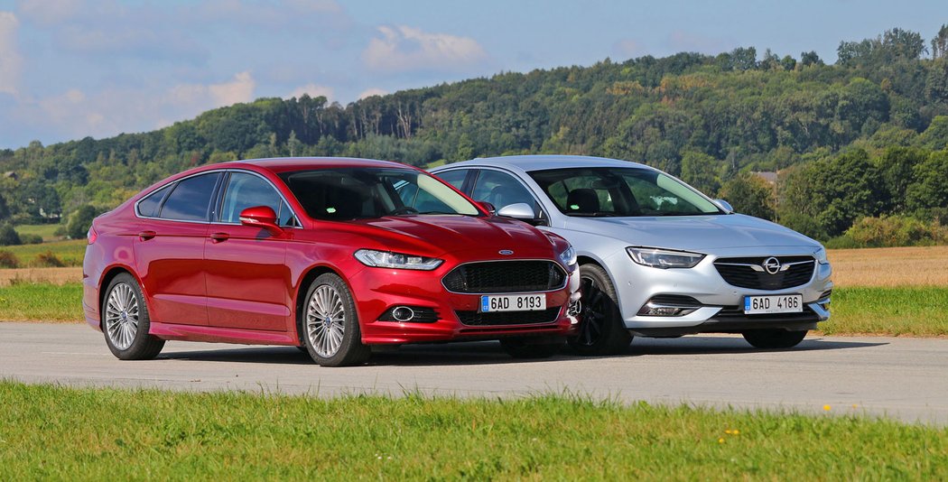 Ford Mondeo 5dv. 2.0 TDCi vs. Opel Insignia Grand Sport 2.0 CDTI