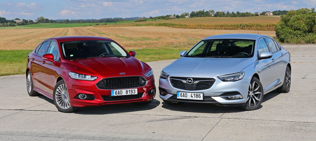 Ford Mondeo 5dv. 2.0 TDCi vs. Opel Insignia Grand Sport 2.0 CDTI